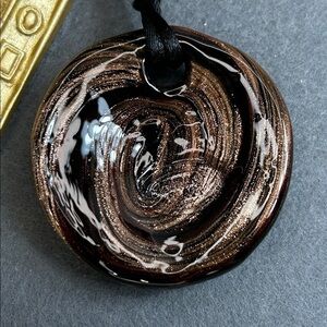 Dyadema Murano Glass Pendant Necklace